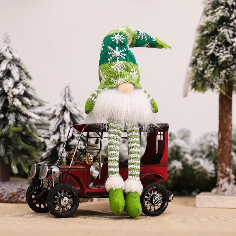 20/30cm LED Poupée sans visage Elfe Gnome avec lumières Décoration de Noël Maison Joyeux Noël Navidad Enfants Cadeau du Nouvel An 2025